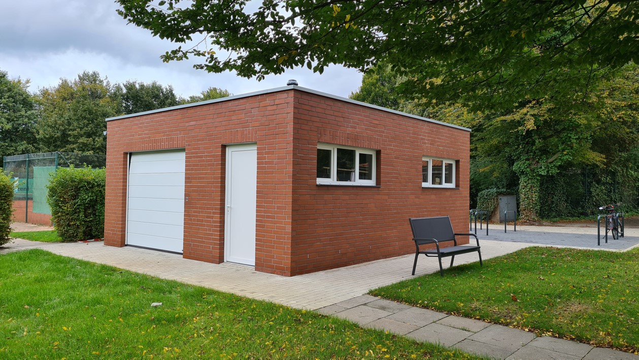 Fertigstellung und Inbetriebnahme des neuen Gerätehauses im Februar