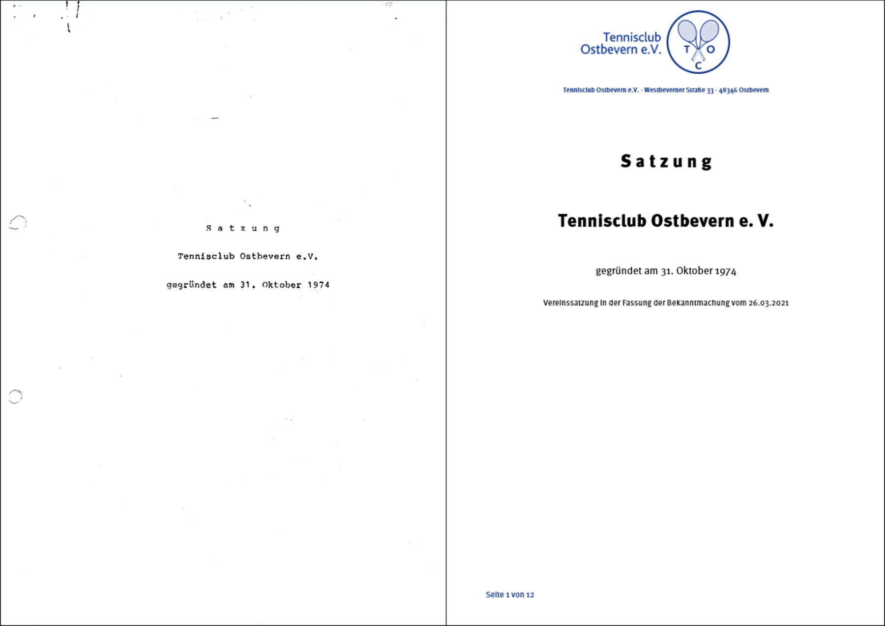 Neufassung der Satzung verabschiedet