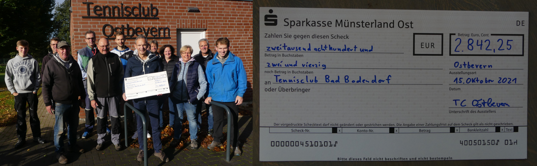 Spendenaktion TC Bad Bodendorf