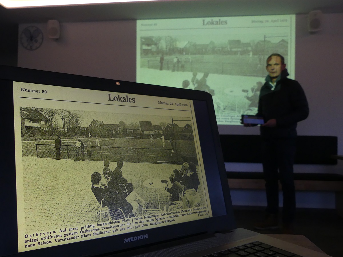 erstmalige Erarbeitung einer umfangreichen Vereinschronik